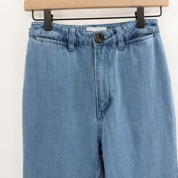 Rolla Slim Sailor Straight Leg Pants in Medium Wash Denim Size 25 - Picture 5 of 13